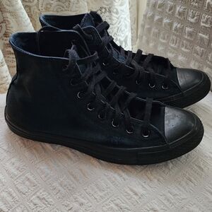 Converse Black Chuck Taylor Canvas High-Top Sneakers